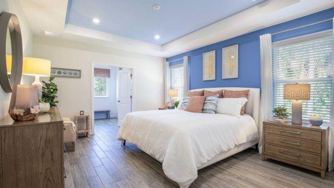 Furnished interior view inside a new home in Heritage Station, Punta Gorda (Image 16). Furnished interior view inside a new home in Heritage Station, Punta Gorda (Image 16).