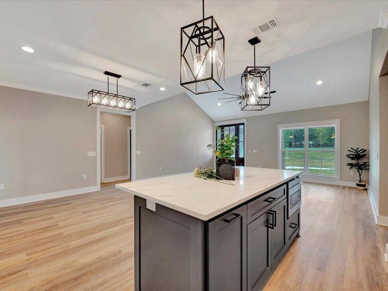 Furnished interior view inside a new home in , Diboll (Image 18).