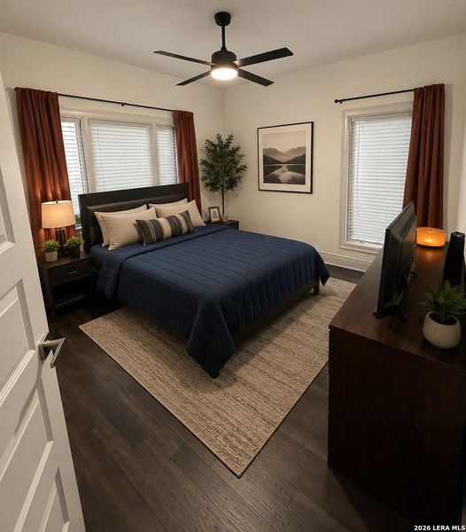 Furnished interior view inside a new home in , San Antonio (Image 9).