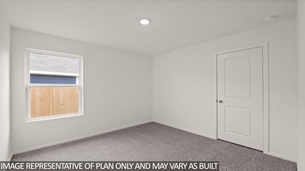 Spacious, unfurnished interior of a new home in The Canopies, Splendora (Image 9).