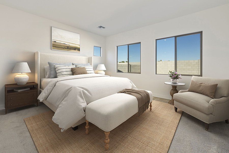 Furnished interior view inside a new home in Salero, Laveen (Image 8).