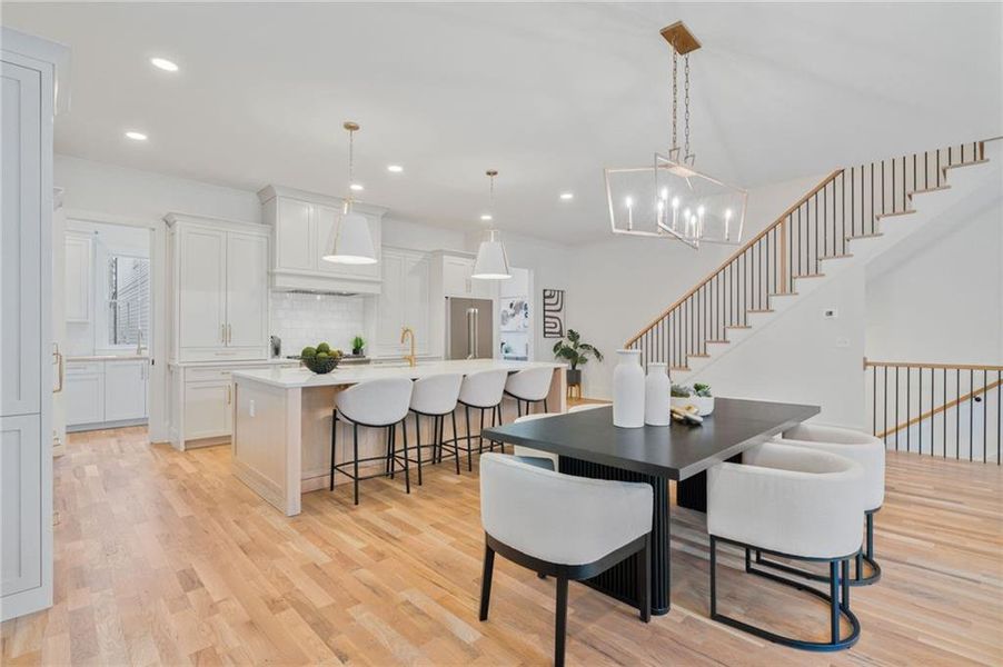 Furnished interior view inside a new home in Pendergrast Farm, Atlanta (Image 69).