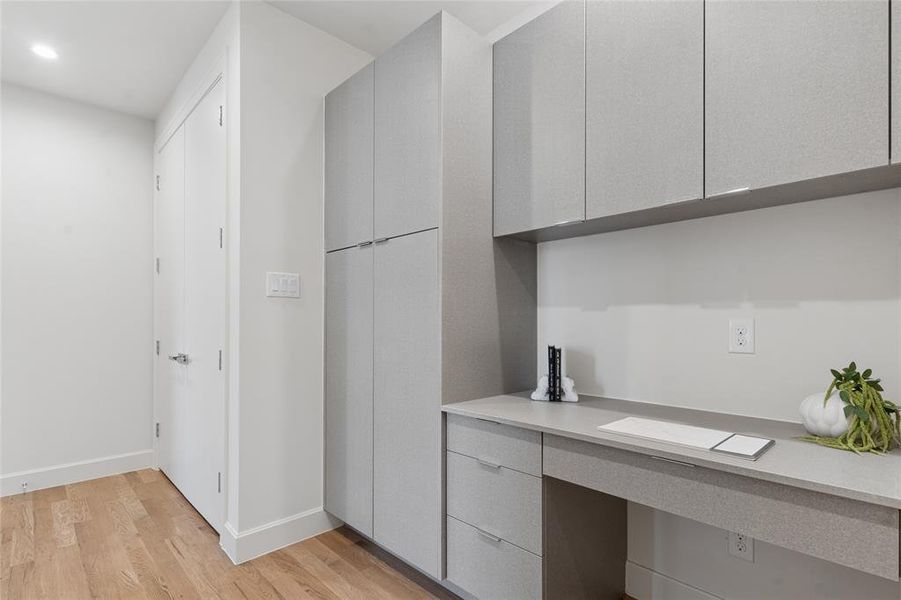 Furnished interior view inside a new home in , Dallas (Image 9).