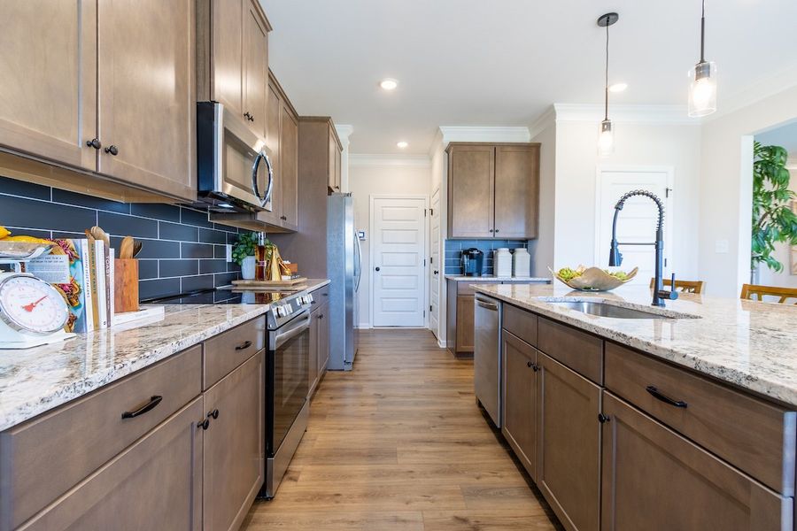 Furnished interior view inside a new home in Trellis Park, Hampton (Image 13).