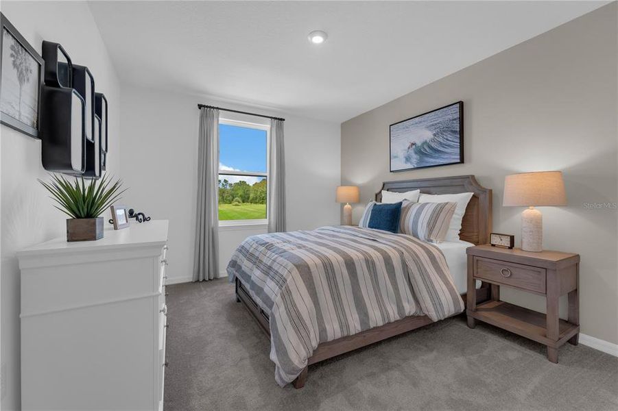 Furnished interior view inside a new home in Oakfield Trails, Parrish (Image 8).