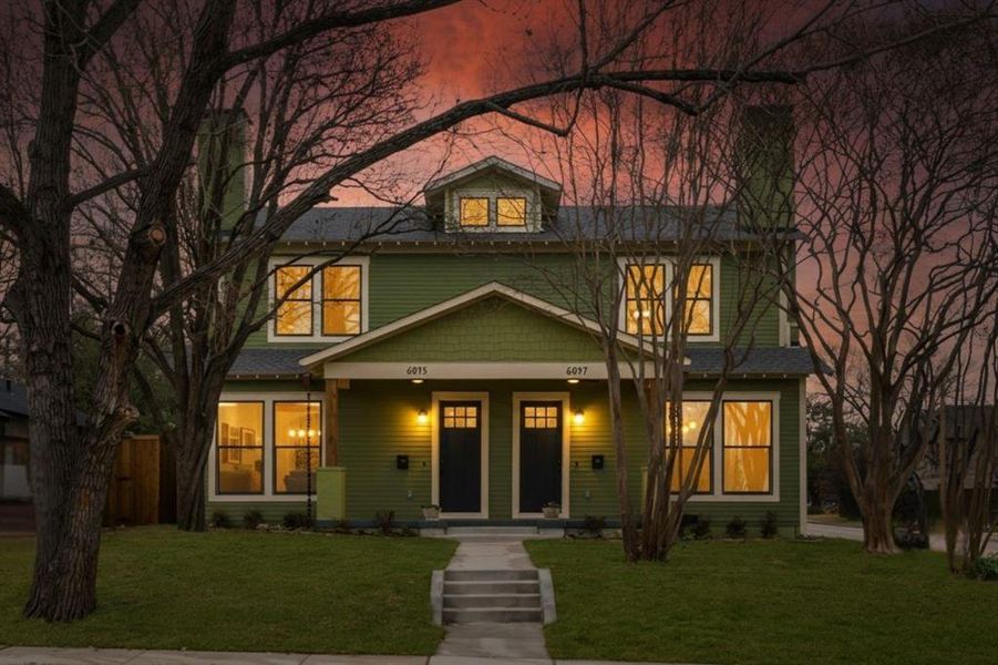 Front exterior of a new home in , Dallas, TX, highlighting curb appeal (Image 2). Front exterior of a new home in , Dallas, TX, highlighting curb appeal (Image 2).