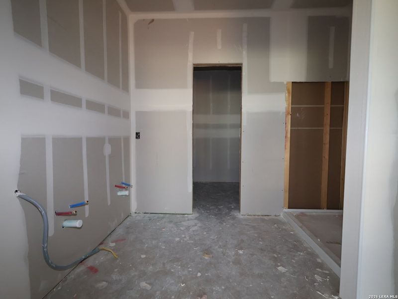 In-progress construction of a new home in Mesquite Ridge, San Antonio, TX (Image 41).