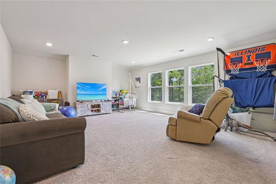 Furnished interior view inside a new home in , Hoschton (Image 10).