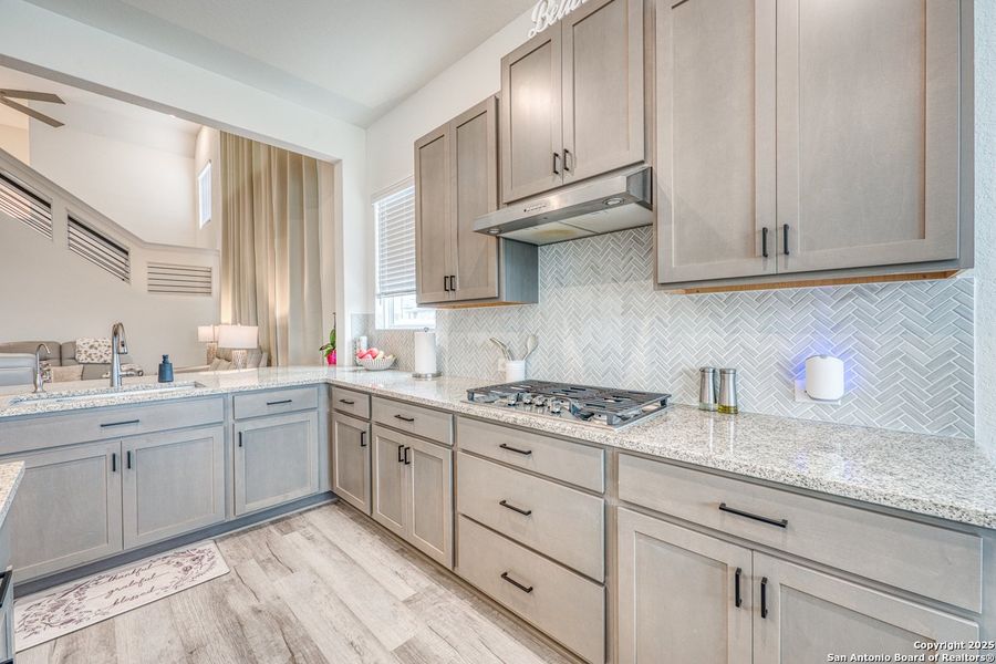 Furnished interior view inside a new home in Hunters Ranch, San Antonio (Image 44). Furnished interior view inside a new home in Hunters Ranch, San Antonio (Image 44).