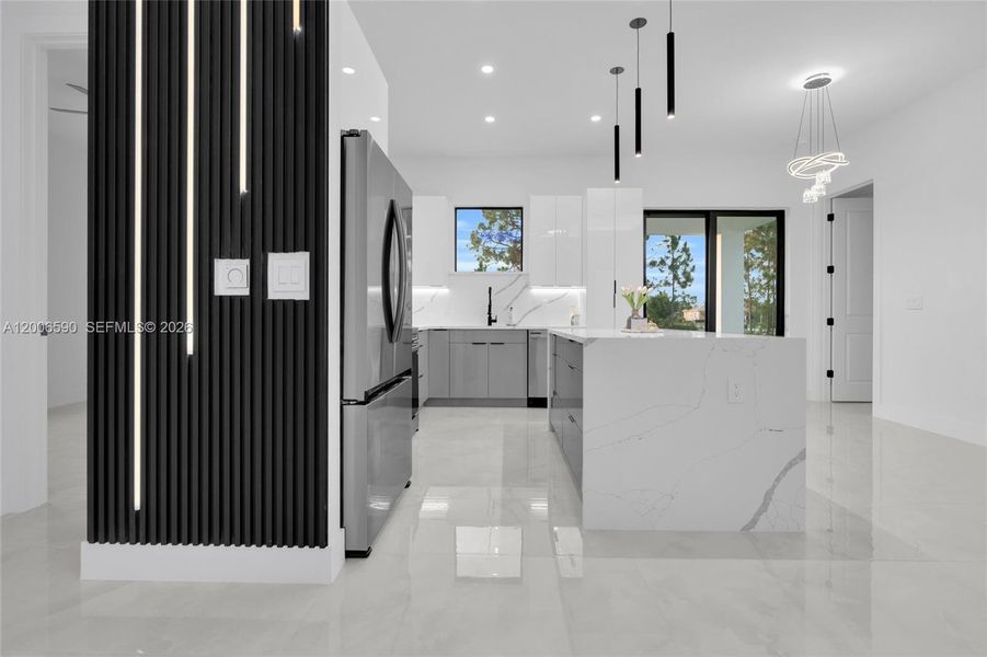 Furnished interior view inside a new home in , Lehigh Acres (Image 15).