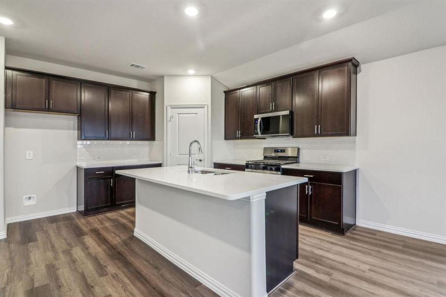 Photo is not of the actual home, but is an inspirational photo of builder’s model home and may depict options, furnishings, and/or decorator features that are not included.