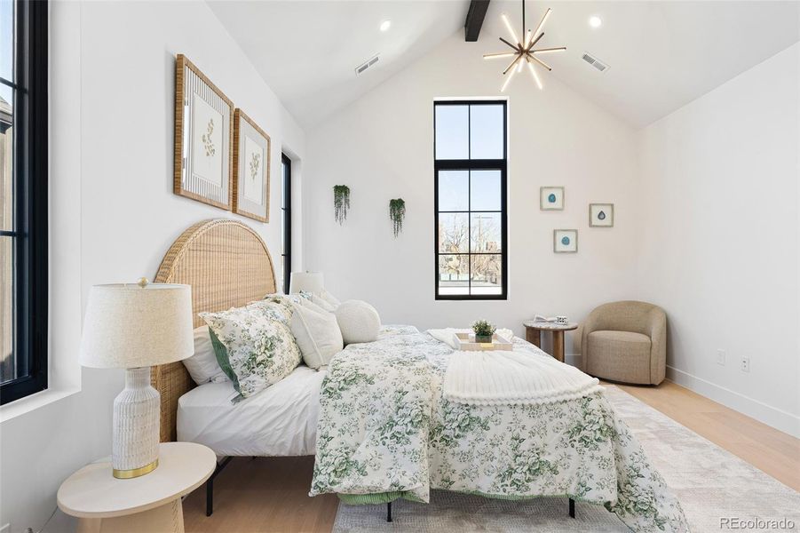 Furnished interior view inside a new home in , Denver (Image 14).