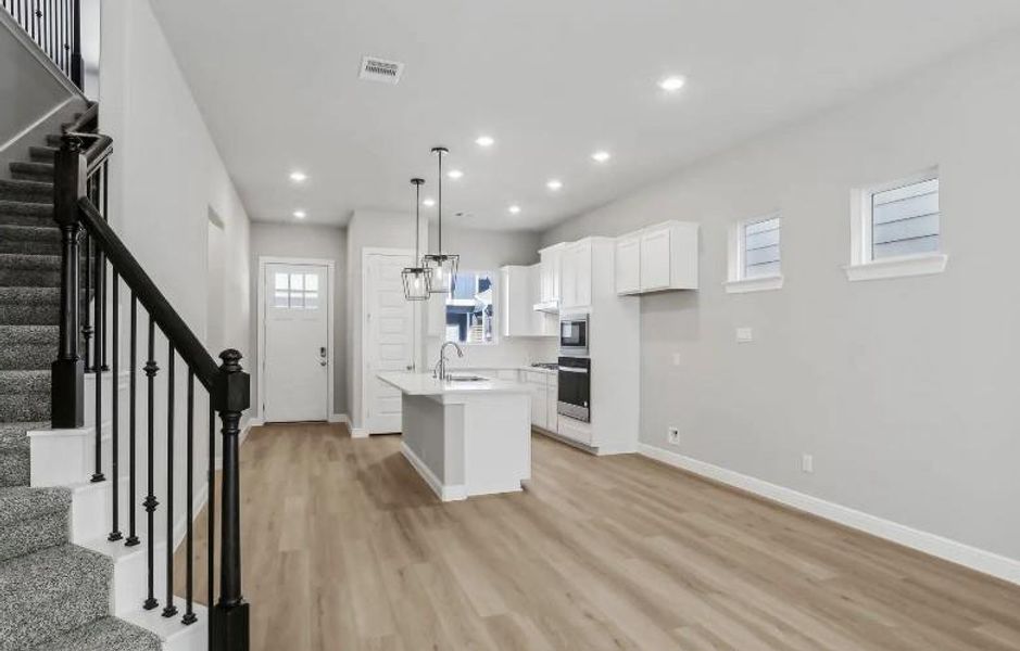Photo is not of the actual home, but is an inspirational photo of builder’s model home and may depict options, furnishings, and/or decorator features that are not included