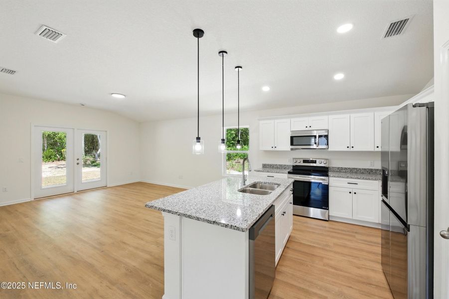 Furnished interior view inside a new home in , Satsuma (Image 10).