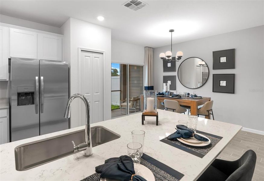 Furnished interior view inside a new home in , Ocala (Image 15).