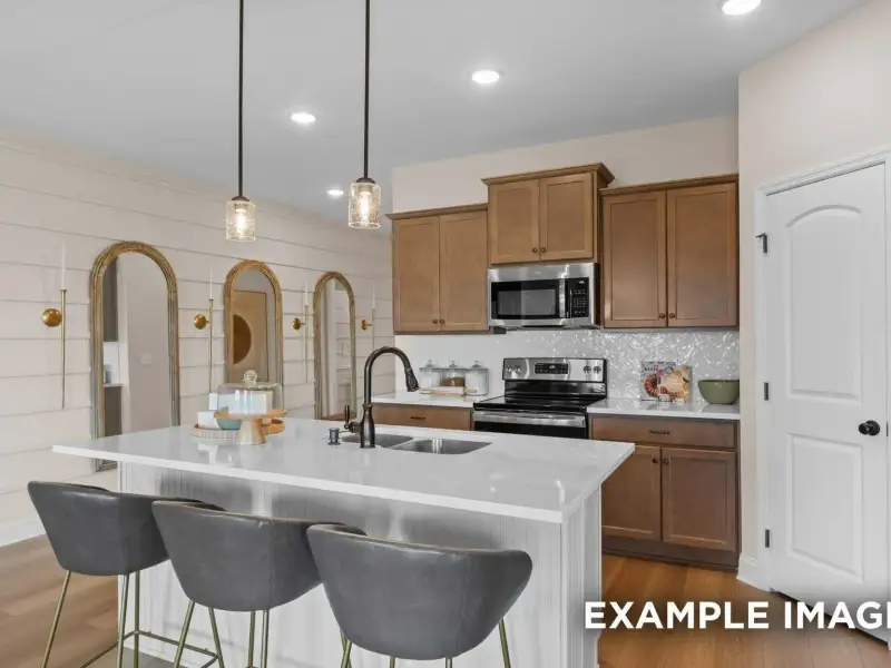 Furnished interior view inside a new home in Sundance Cove, Crosby (Image 8).