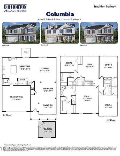 Columbia Floorplan