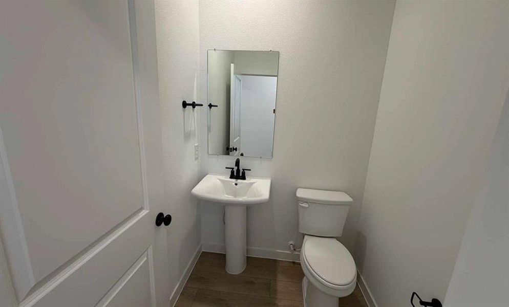 Powder Bathroom Construction Progress