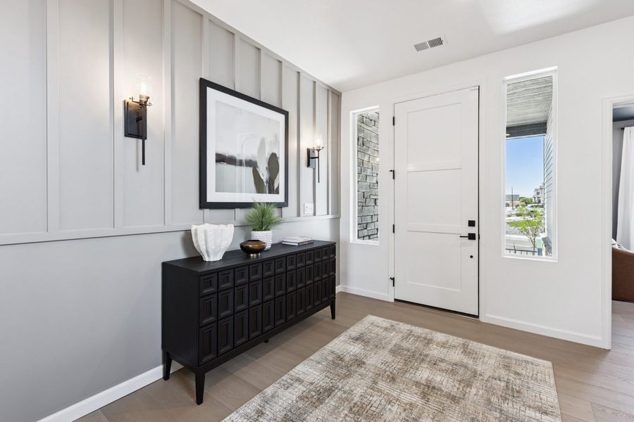 Representative furnished interior of a home built from the Jansen by Landsea Homes in Cherry Meadows, Brighton (Image 12).