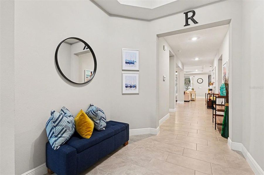 Furnished interior view inside a new home in Willow Reserve, Lutz (Image 8).