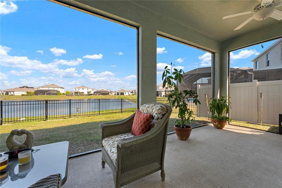 Screened-In Porch For Bird Watching and Warm Sunrises