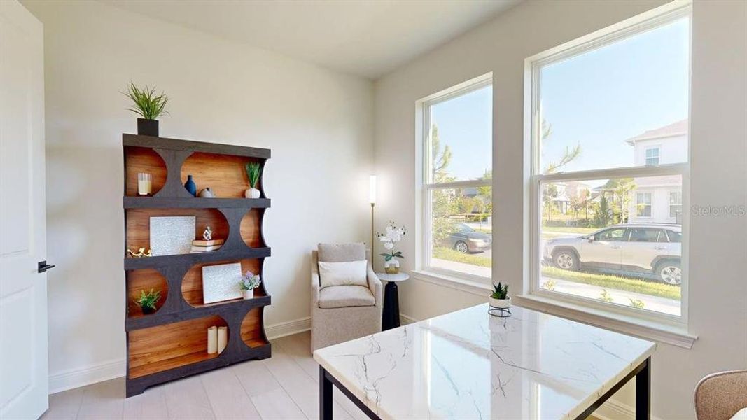 Furnished interior view inside a new home in , Orlando (Image 31).
