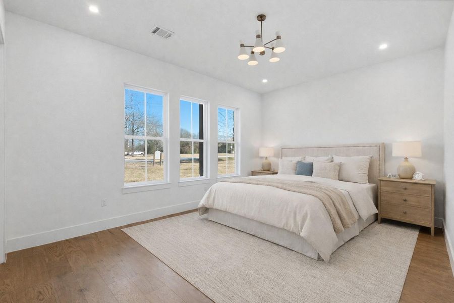 Furnished interior view inside a new home in , Montgomery (Image 37).