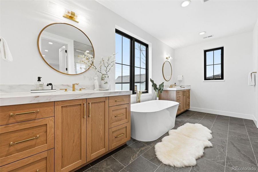 Furnished interior view inside a new home in , Denver (Image 37). Furnished interior view inside a new home in , Denver (Image 37).