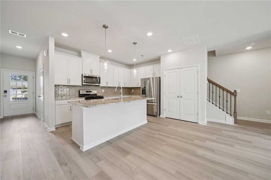 Furnished interior view inside a new home in Artisan Walk, Fairburn (Image 7).
