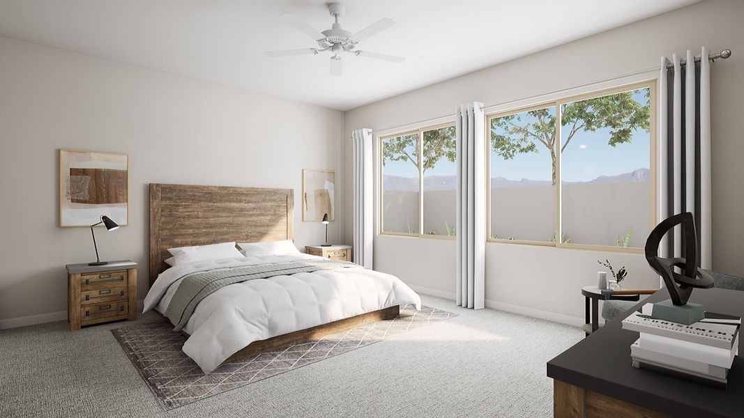 Furnished interior view inside a new home in Blossom Rock, Apache Junction (Image 8).