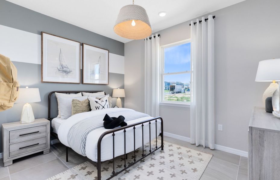 Furnished interior view inside a new home in The Preserve at Bannon Lakes, St. Augustine (Image 13).