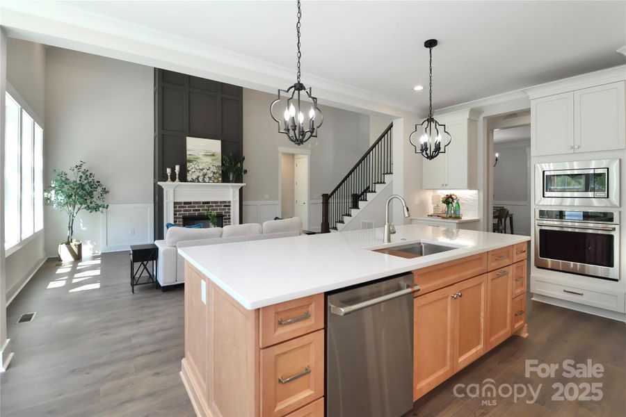Furnished interior view inside a new home in , Sherrills Ford (Image 17).