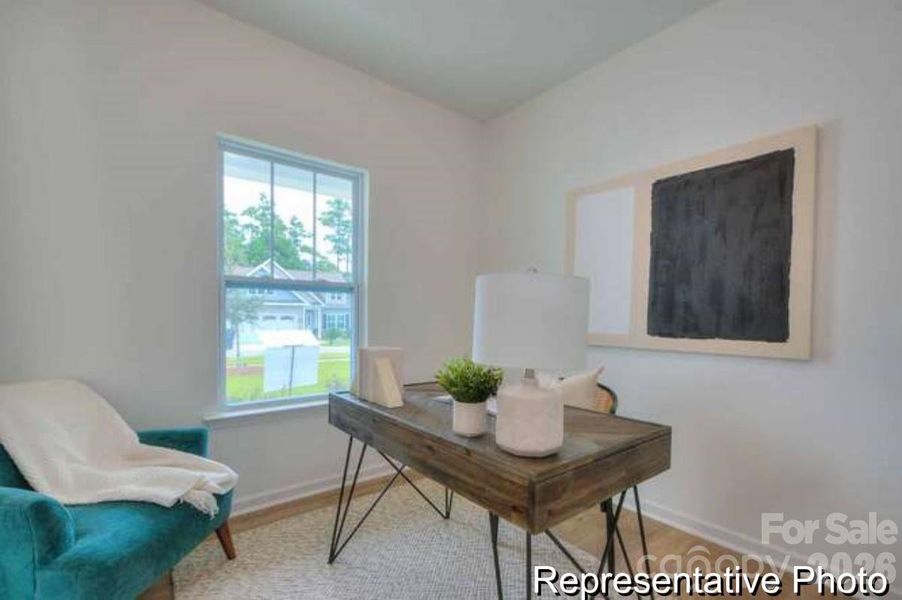 Furnished interior view inside a new home in Kensington, China Grove (Image 29).