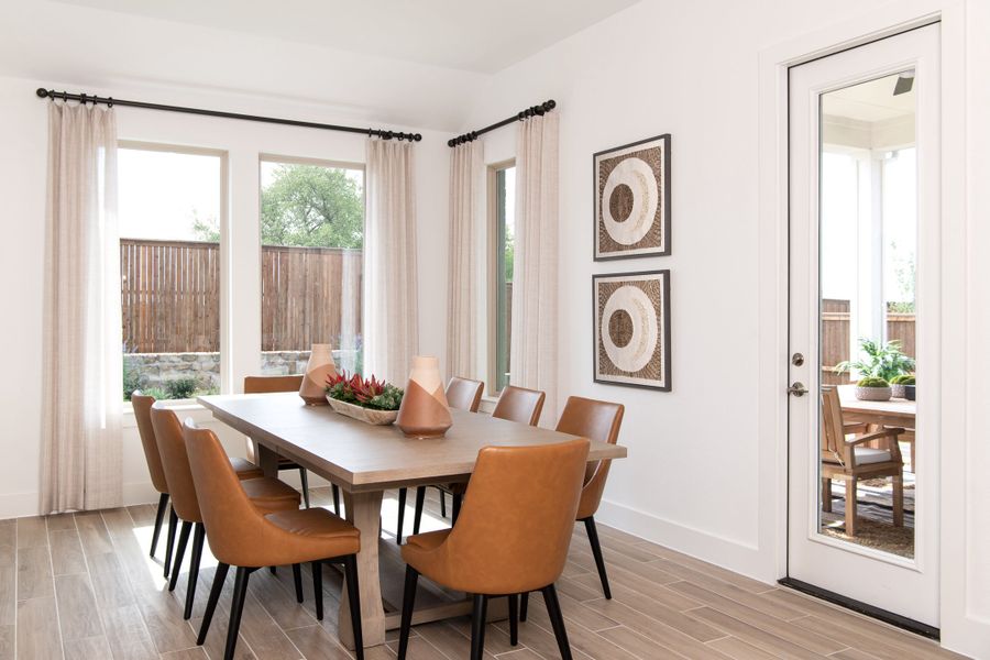Representative furnished interior of a home built from the Logan by Tri Pointe Homes in Bridgewater, Midlothian (Image 5).