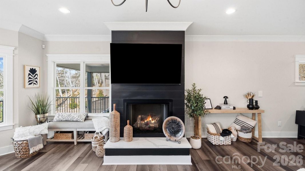 Furnished interior view inside a new home in , Troy (Image 24).