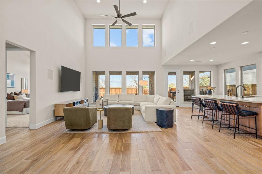 Furnished interior view inside a new home in Walsh, Fort Worth (Image 5).