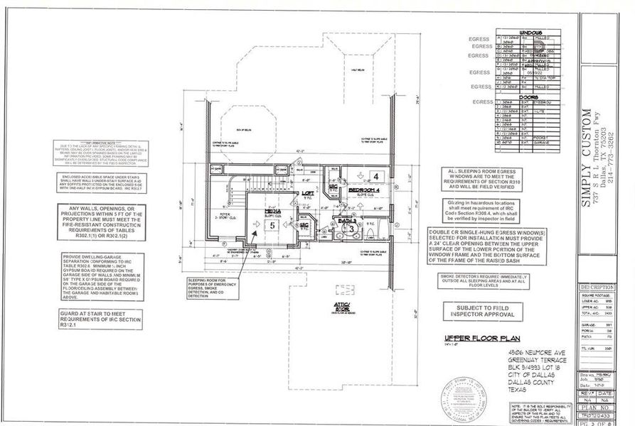 proposed 2nd floor proposed 2nd floor