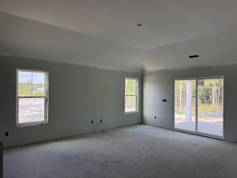 In-progress construction of a new home in Osprey Landing, Southport, NC (Image 8).