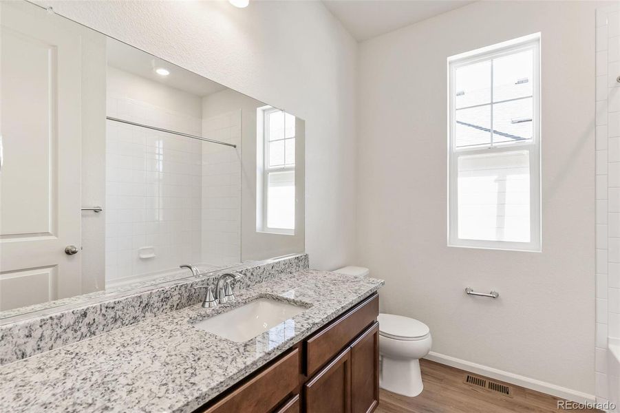 Furnished interior view inside a new home in Terrain Oak Valley, Castle Rock (Image 3).