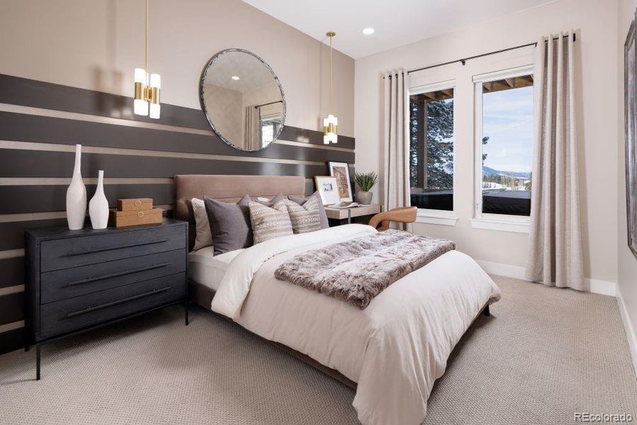 Furnished interior view inside a new home in , Winter Park (Image 8).