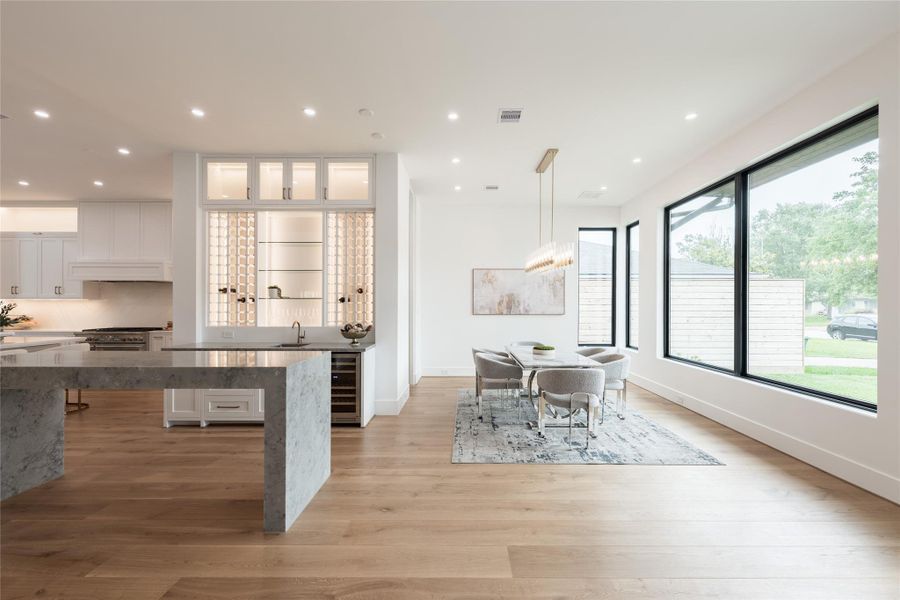 Furnished interior view inside a new home in , Houston (Image 14).