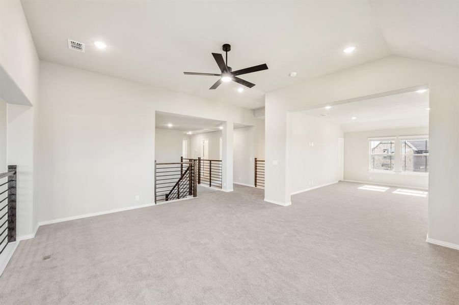 Spacious, unfurnished interior of a new home in Villages of Walnut Grove, Midlothian (Image 22).