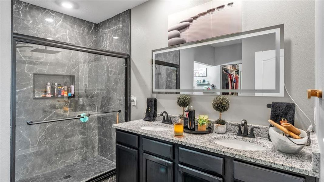 Furnished interior view inside a new home in , Eagle Lake (Image 3).