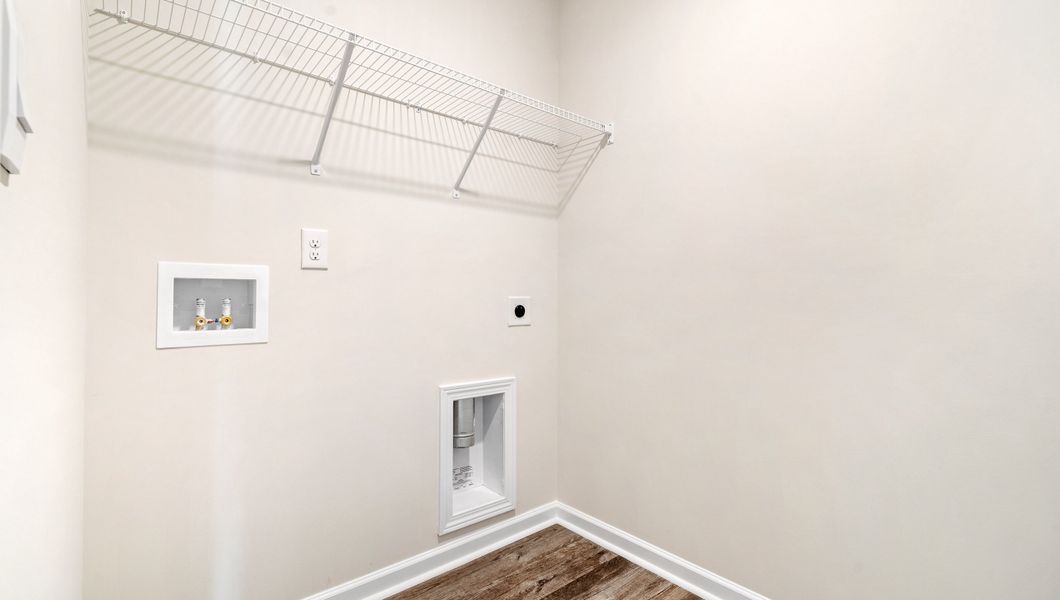 Spacious, unfurnished interior of a new home in Village Grove, Greenville (Image 23). Spacious, unfurnished interior of a new home in Village Grove, Greenville (Image 23).