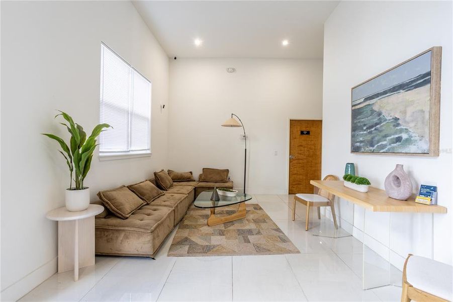 Furnished interior view inside a new home in , Orlando (Image 6). Furnished interior view inside a new home in , Orlando (Image 6).