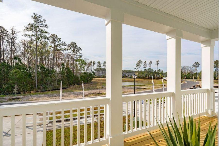 Exterior details and patio area of a home in Kings River Preserve, Hollywood (Image 31).