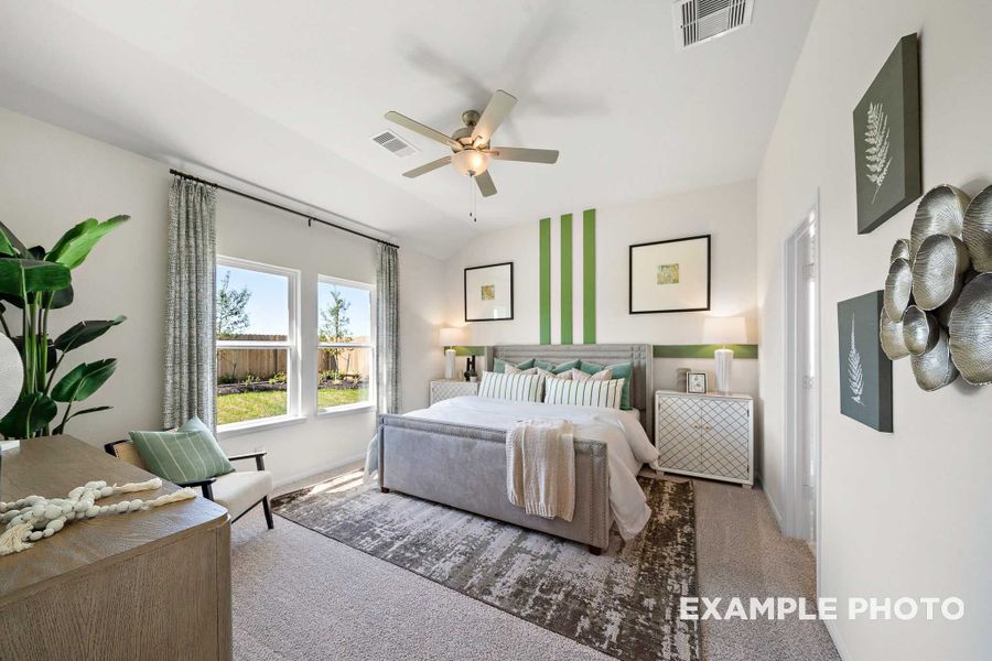 Representative furnished interior of a home built from the The Tierra A by Davidson Homes LLC in Enclave at Newport, Crosby (Image 9).