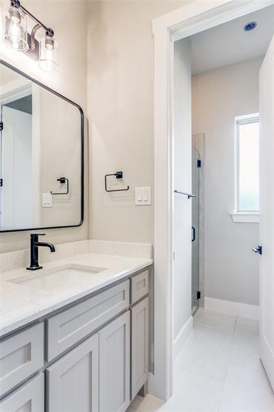 Furnished interior view inside a new home in , Weatherford (Image 6).