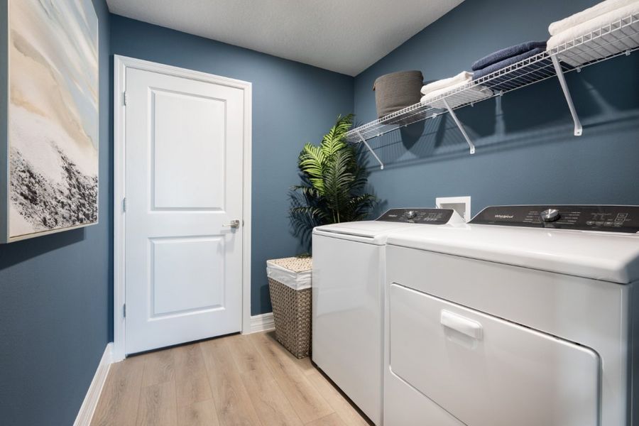 Furnished interior view inside a new home in Cherrywood Preserve, Ocala (Image 18).