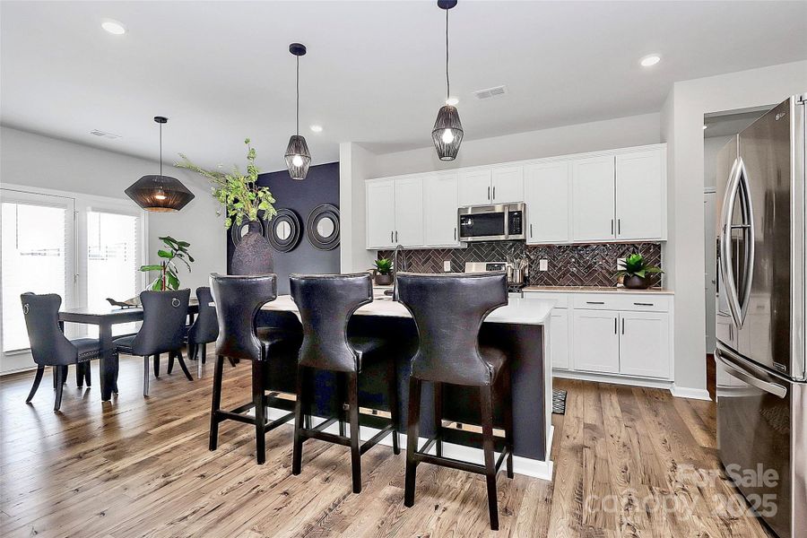Furnished interior view inside a new home in Bailey's Run, Rock Hill (Image 7).